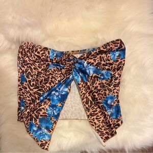 Leopard Print beach top